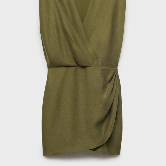 NWT MANGO
Women's Lyocell Wrap Dress - Picture 6 of 8